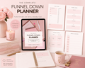The Complete Funnel Down Planner | Daily Productivity & Focus Planner